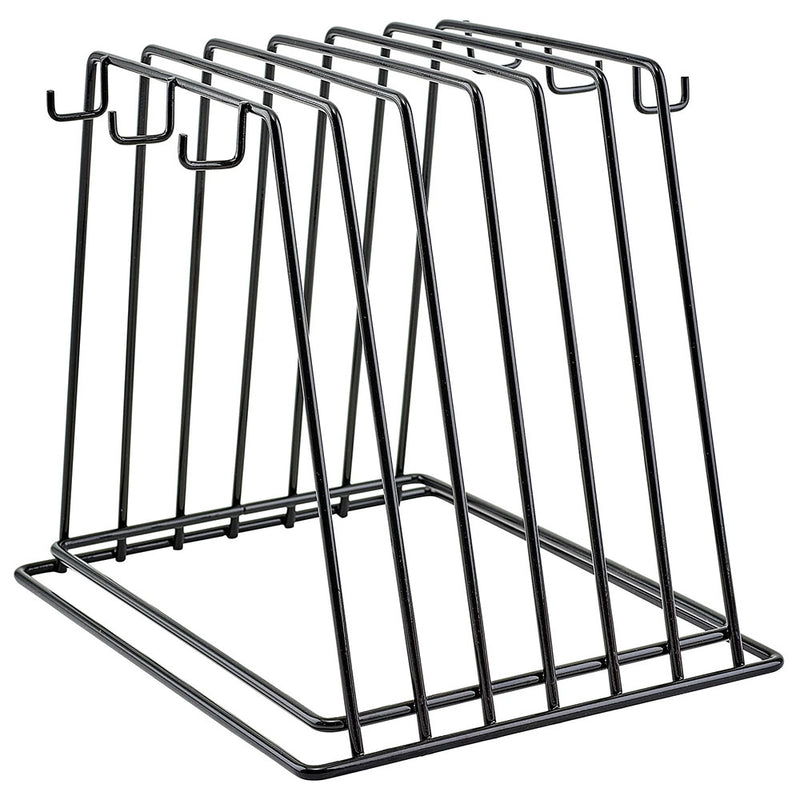 Winco CB-6K - Cutting Board Rack - Six (6) Slots - Boards up to 1" Thick