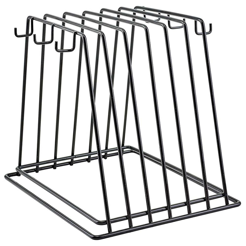 Winco CBST-1218+CB-6K - Kit de tabla de cortar de 30 x 45 cm - Incluye 6 tablas y rejilla de alambre