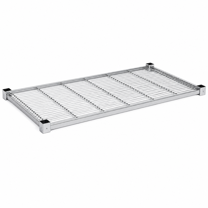 AMCO II A1248CP - Wire Shelf - Square Post - Chrome - 12"D x 48"L