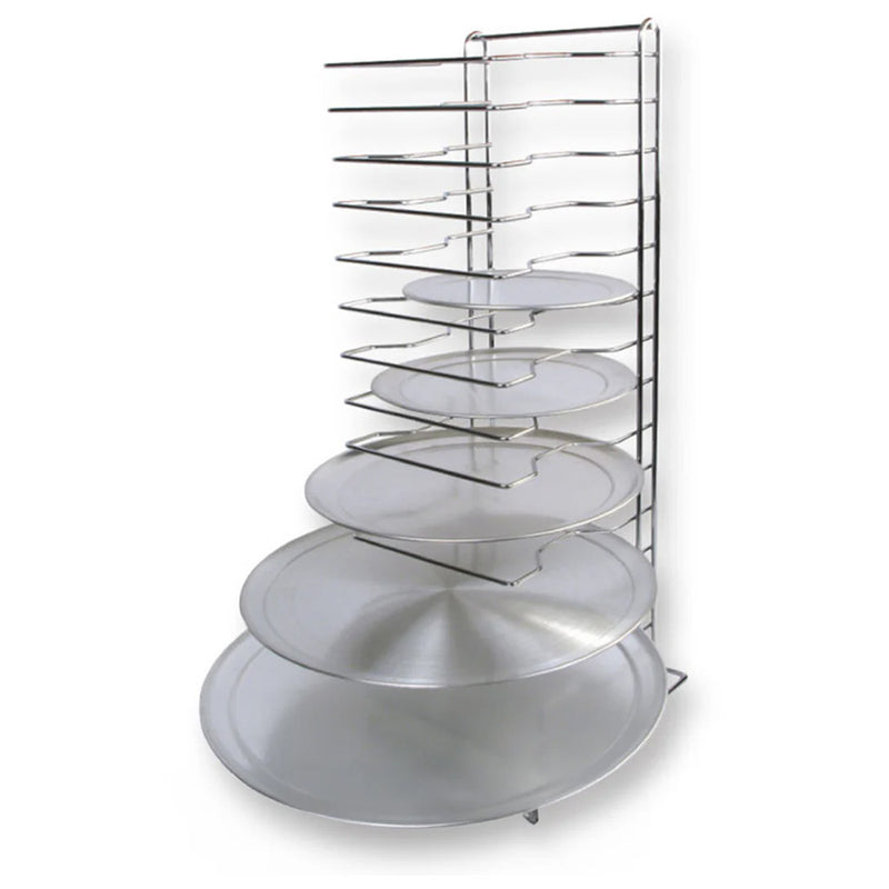 Winco APZT-1015 - Estante para bandejas de pizza - 15 ranuras
