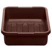 Cambro 21155CBP - 5"D Bus Box / Dish Tote - Heavy-Duty - Choose Color