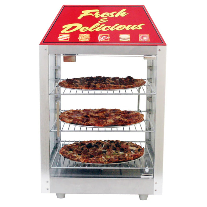 Winco 51040 - Countertop Warming Display Cabinet - Pass-Thru Doors