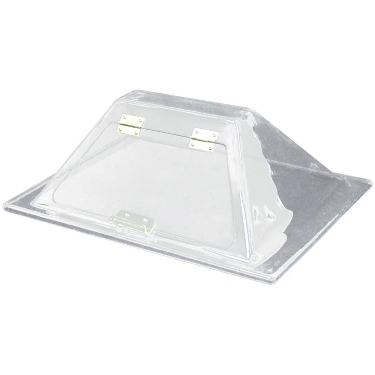 Winco 64010 - Clear Sneeze Guard  Cover - For 10ct Roller Grill