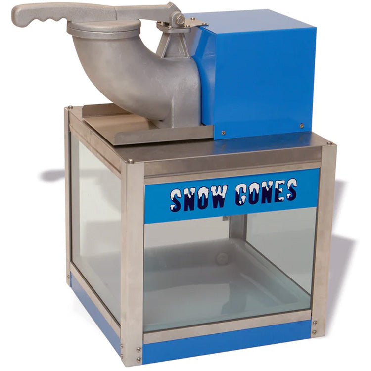 Winco 71000 - Snow Cone / Shaved Ice Machine - Display Glass Front