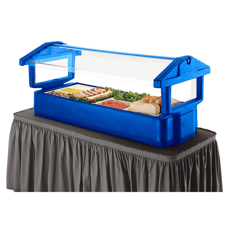Cambro 4FBRTT - 48"L Tabletop Food Bar - Full Sneeze Guard - Choose Color
