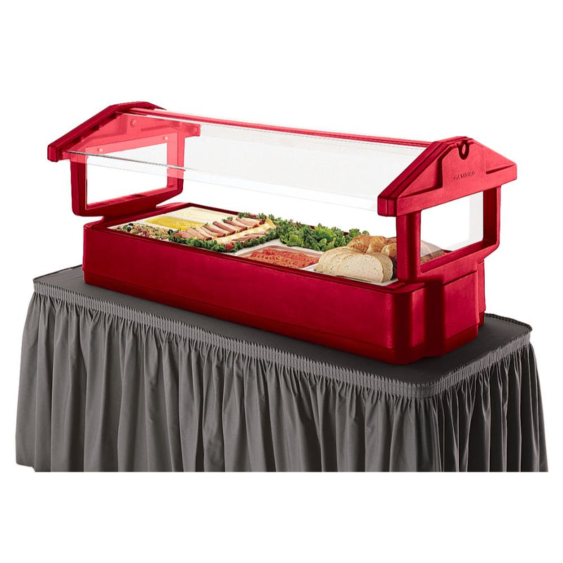 Cambro 5FBRTT - 60"L Tabletop Food Bar - Sneeze Guard - Choose Color
