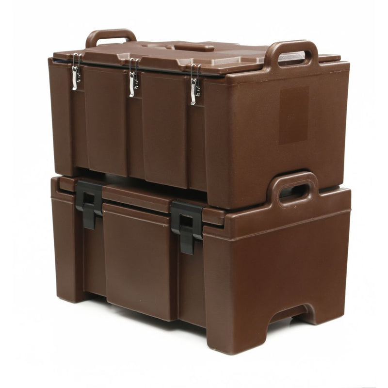 Cambro 100MPC - Multi-Stack Food Pan Carrier - Top Load - (3) Full-Size x 2-1/2"D - Choose Color
