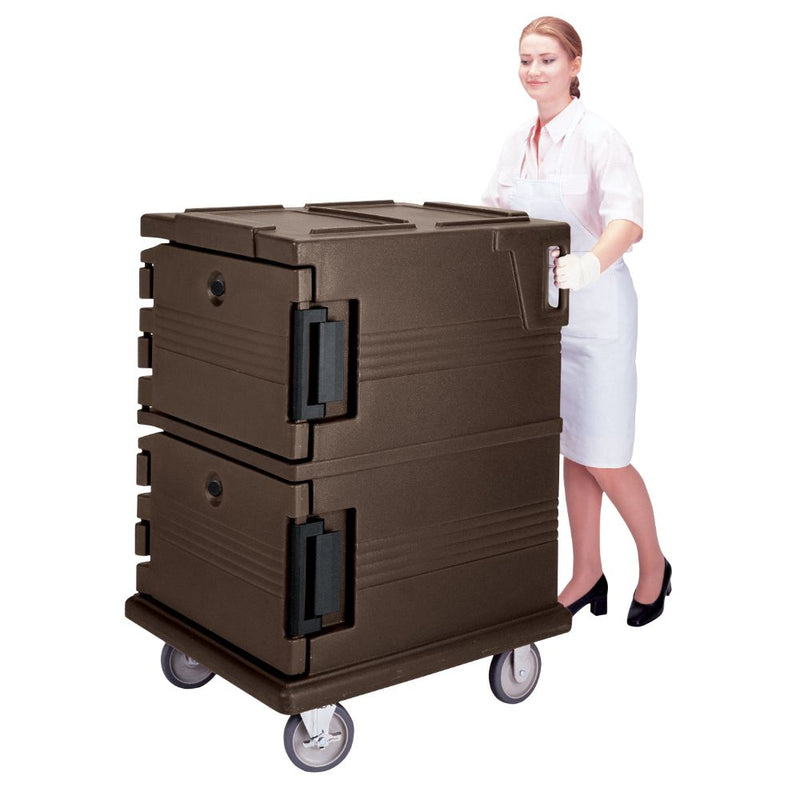 Cambro UPC1200 - 28"W Food Pan Carrier - Front Load - 2 Compartments - Choose Color
