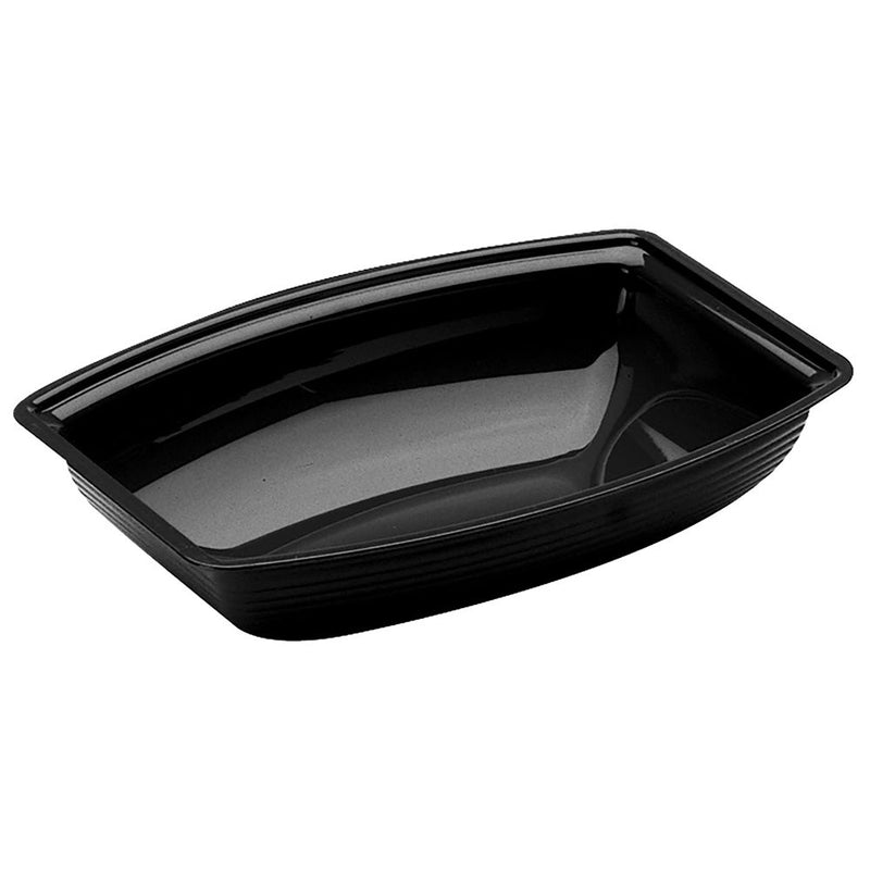 Cambro RSB912CW - 9" x 12" Ribbed Rectangular Display Bowl - 3 Qt. Capacity - Choose Color