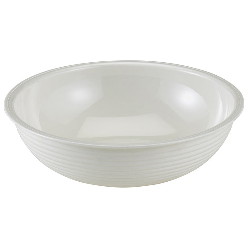 Cambro RSB8CW - 8" Round Ribbed Display Bowl - 1.8 Qt. Capacity - Choose Color