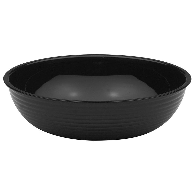 Cambro RSB15CW - 15" Round Ribbed Display Bowl - 11.2 Qt. Capacity - Choose Color