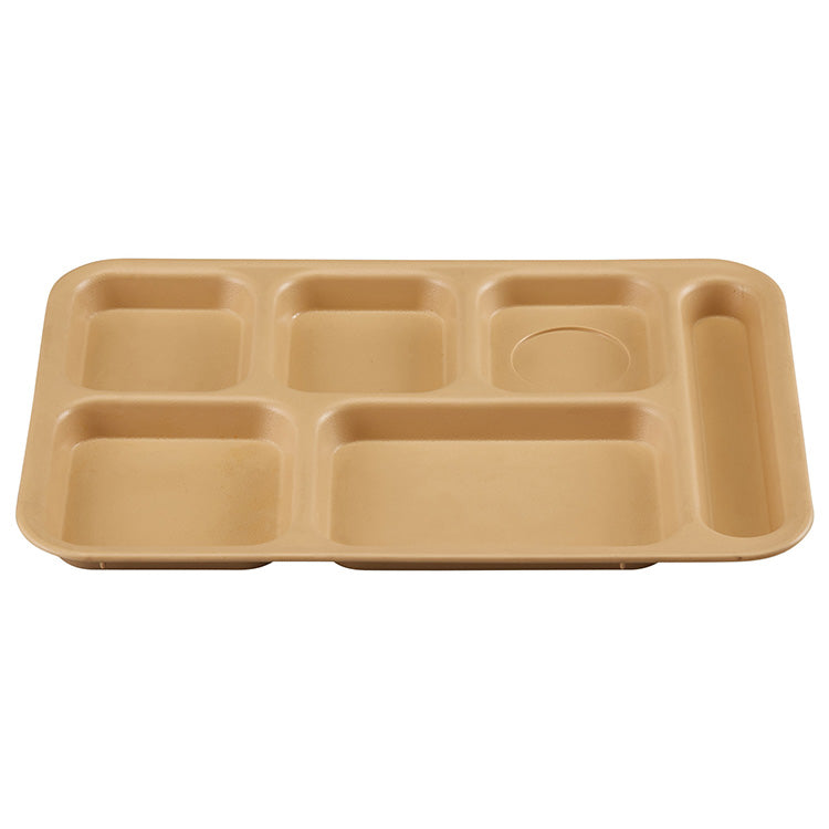 Cambro BCT1014 - 10" x 14-1/12" School Lunch Tray - 6 Compartments - Choose Color