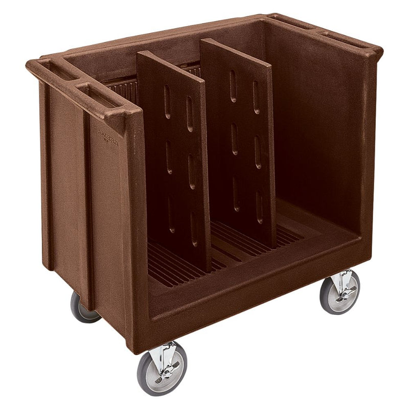 Cambro TDC30 - 38"W Adjustable Tray / Dish Cart - (2) Adjustable Dividers - Choose Color