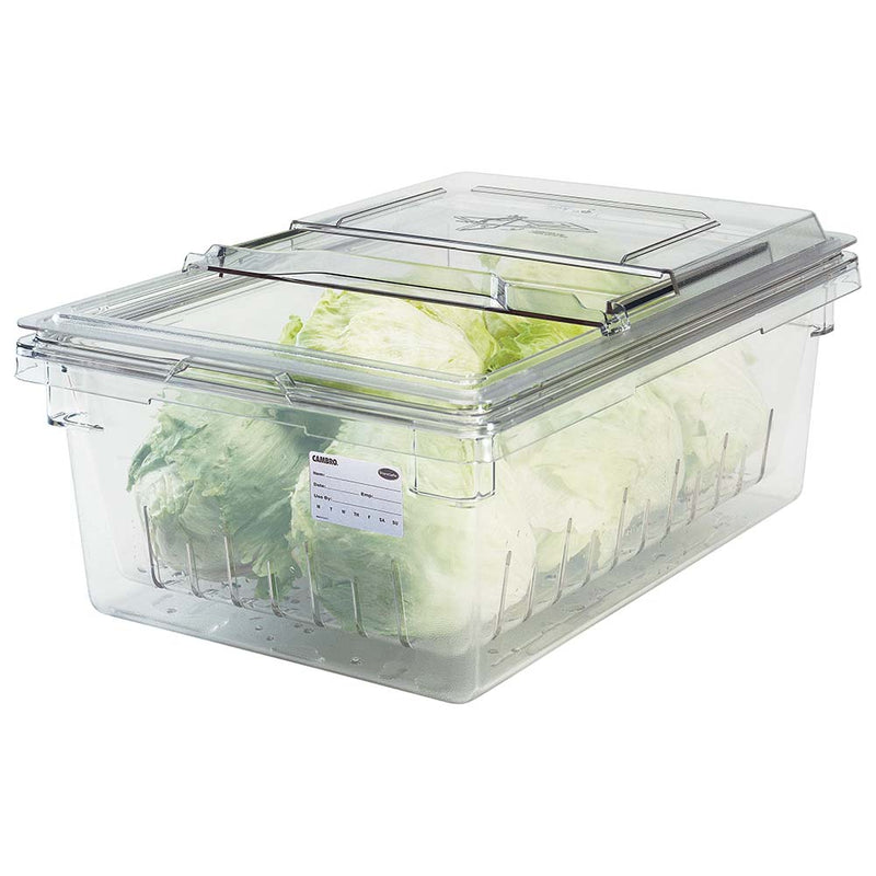 Cambro 18269CW135 - Camwear Food Storage Box - 18" x 26" x 9"D - Clear