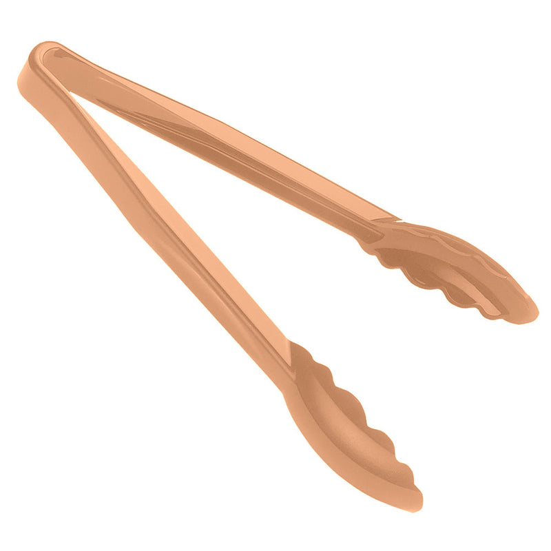 Cambro 9TGS - 9"L Plastic Tongs - Scalloped Cup - Choose Color