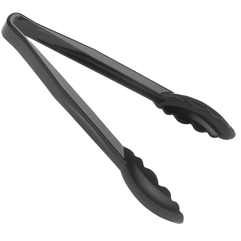 Cambro 9TGS - 9"L Plastic Tongs - Scalloped Cup - Choose Color