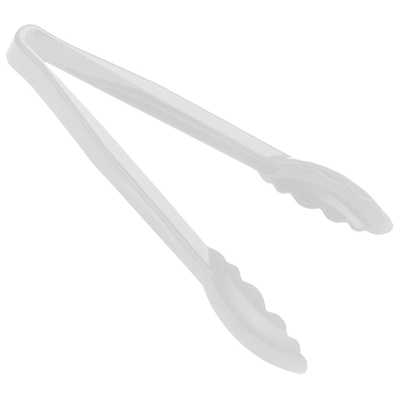 Cambro 9TGS - 9"L Plastic Tongs - Scalloped Cup - Choose Color
