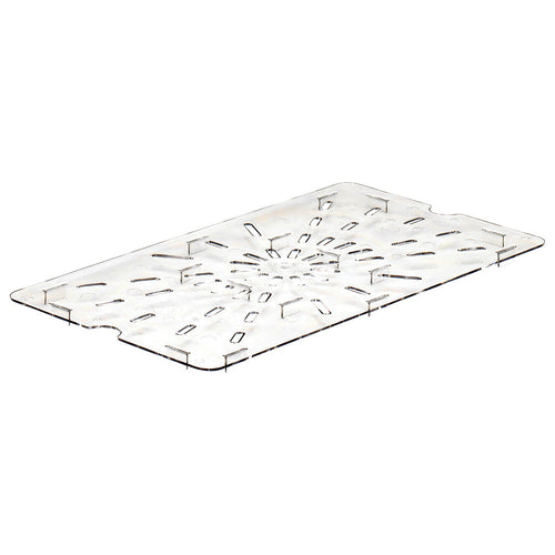 Cambro 10CWD135 - Camwear Drain Shelf - Full-Size - Clear
