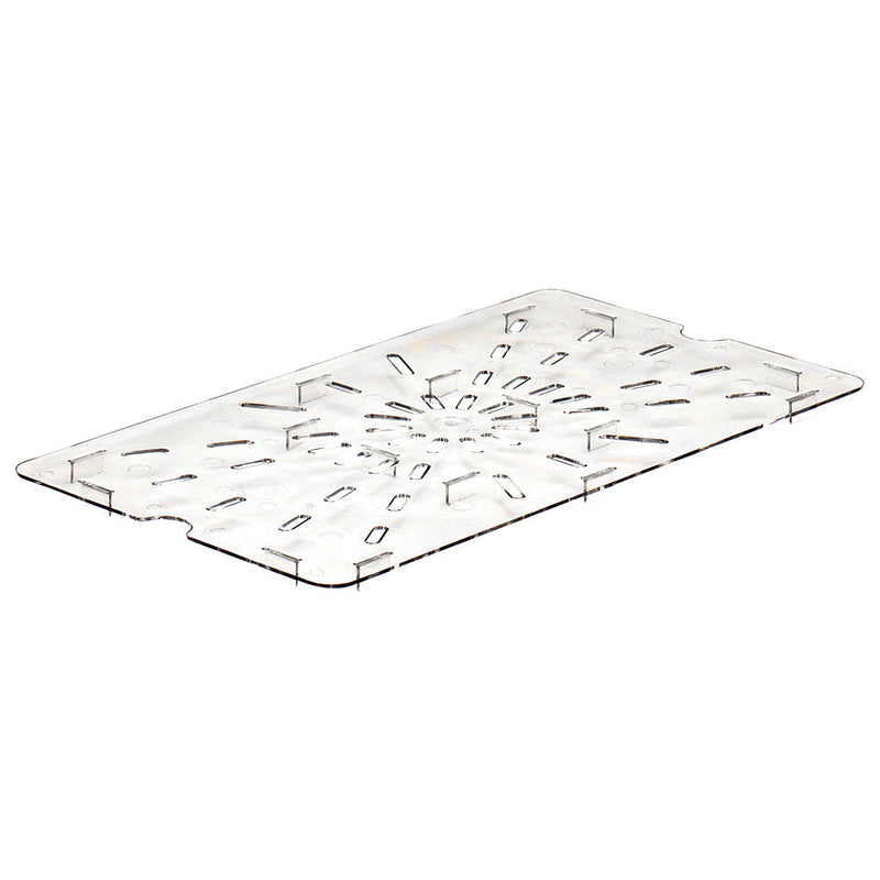 Cambro 10CWD135 - Camwear Drain Shelf - Full-Size - Clear