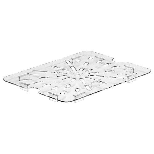 Cambro 20CWD135 - Camwear Drain Shelf - Half-Size - Clear