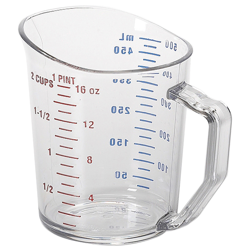 Cambro 50MCCW135 - Camwear Measuring Cup - 1 Pint Capacity - Clear