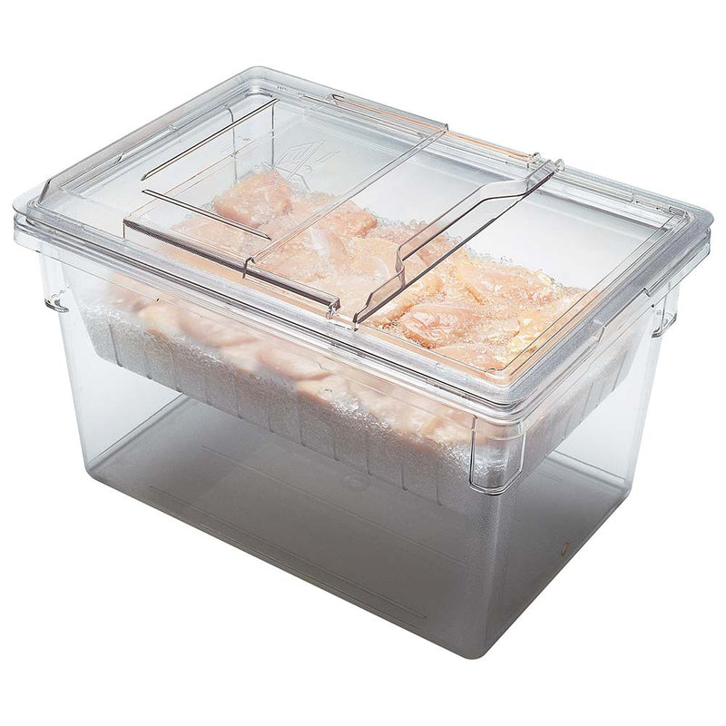 Cambro 1826CLRCW135 - Camwear Colander Insert - 18" x 26" x 5"D - Clear