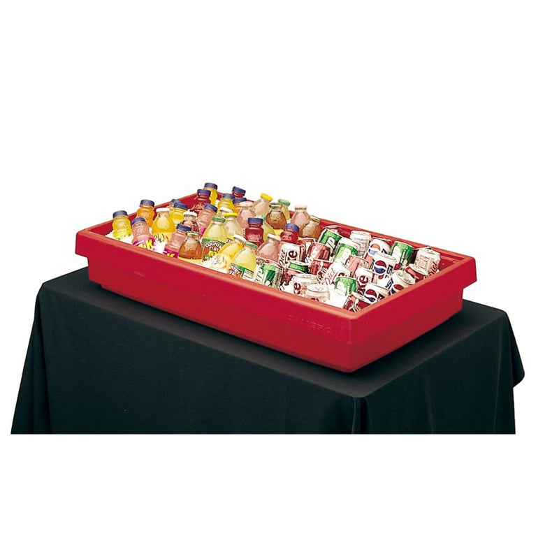 Cambro BUF48 - 43-13/16"L Tabletop Buffet Bar Base - (3) Pans - Choose Color