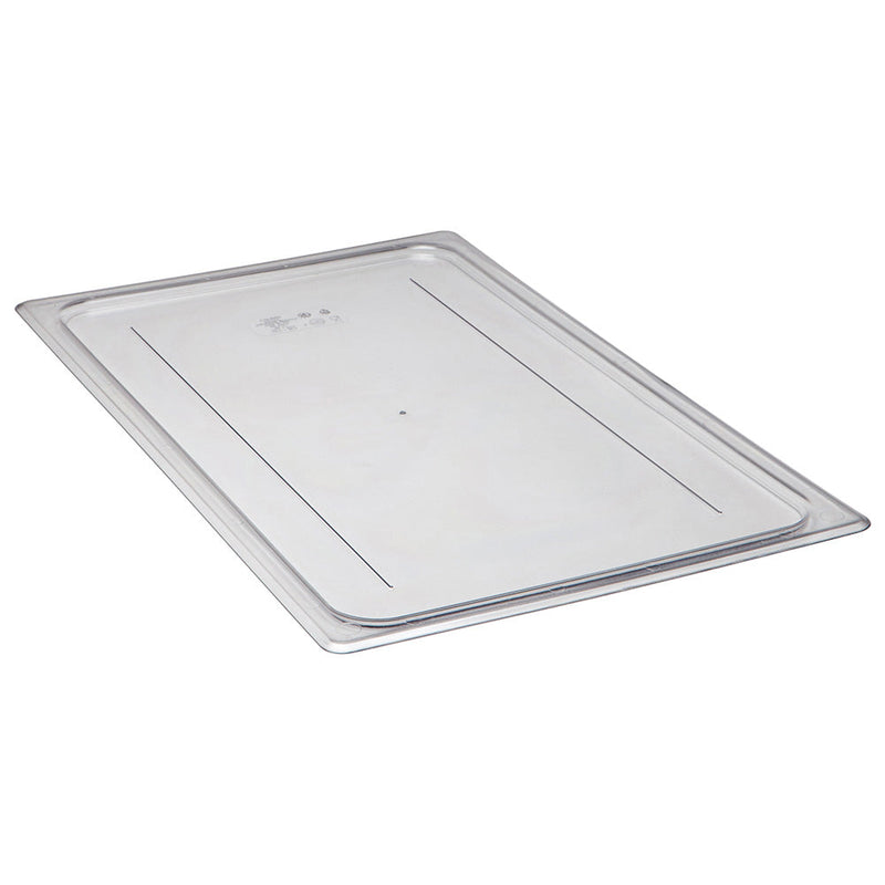 Cambro 10CWC135 - Food Pan Flat Cover - Full-Size - Clear