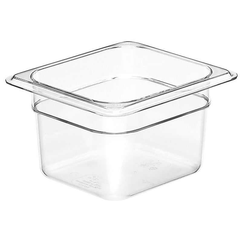 Cambro 64CW - Camwear Cold Food Pan - Sixth-Size x 4"D - Choose Color