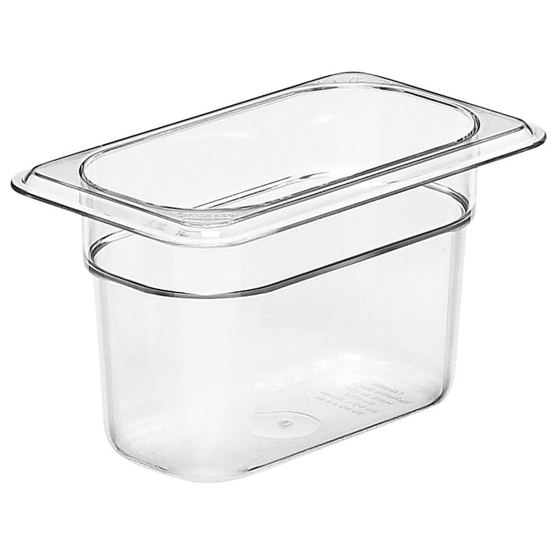Cambro 94CW - Camwear Cold Food Pan - Ninth-Size x 4"D - Choose Color