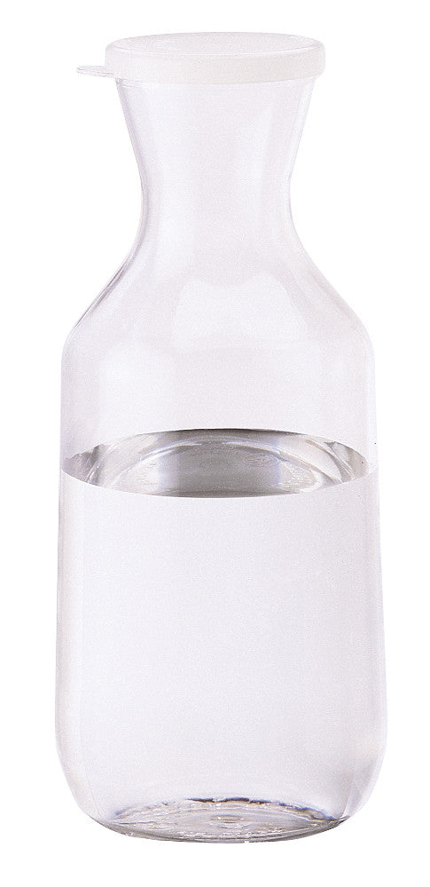 Cambro WW1500CW135 - Camliter Plastic Carafe with Lid - 1-1/2 Liter - Clear