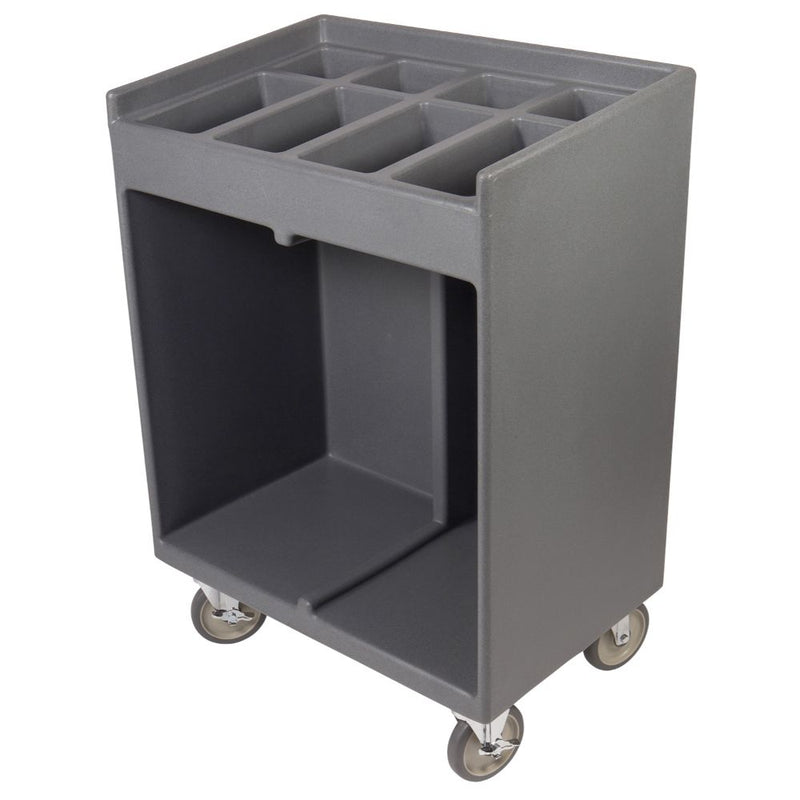 Cambro TC1418 - 32"W Tray / Flatware Cart - (8) Flatware Pans - Choose Color