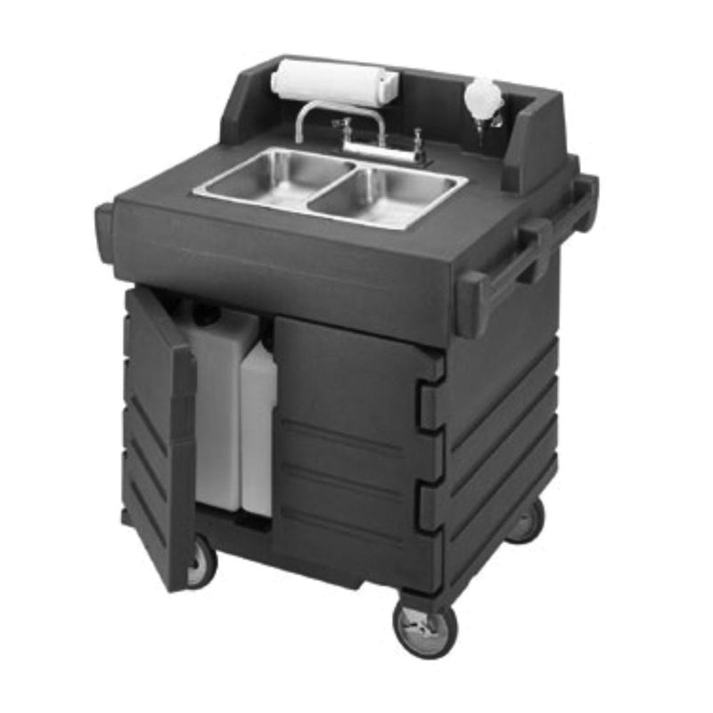 Cambro KSC402 - 33"W Camkiosk Hand Wash Cart - On-Board Water Heater - Choose Color