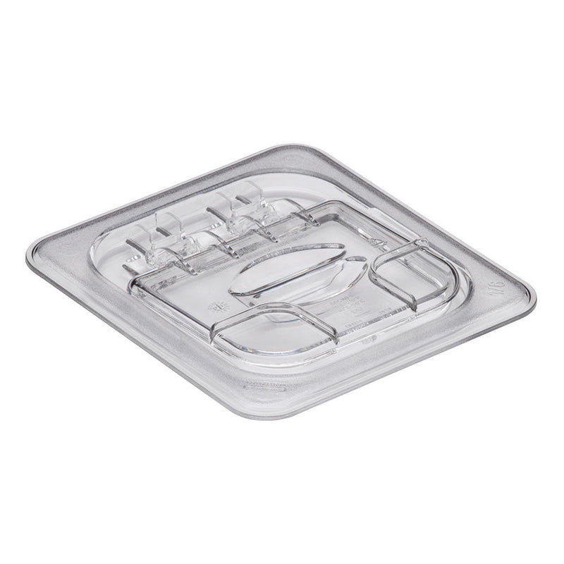 Cambro 60CWL135 - Food Pan Cover with FlipLid - Sixth-Size - Clear