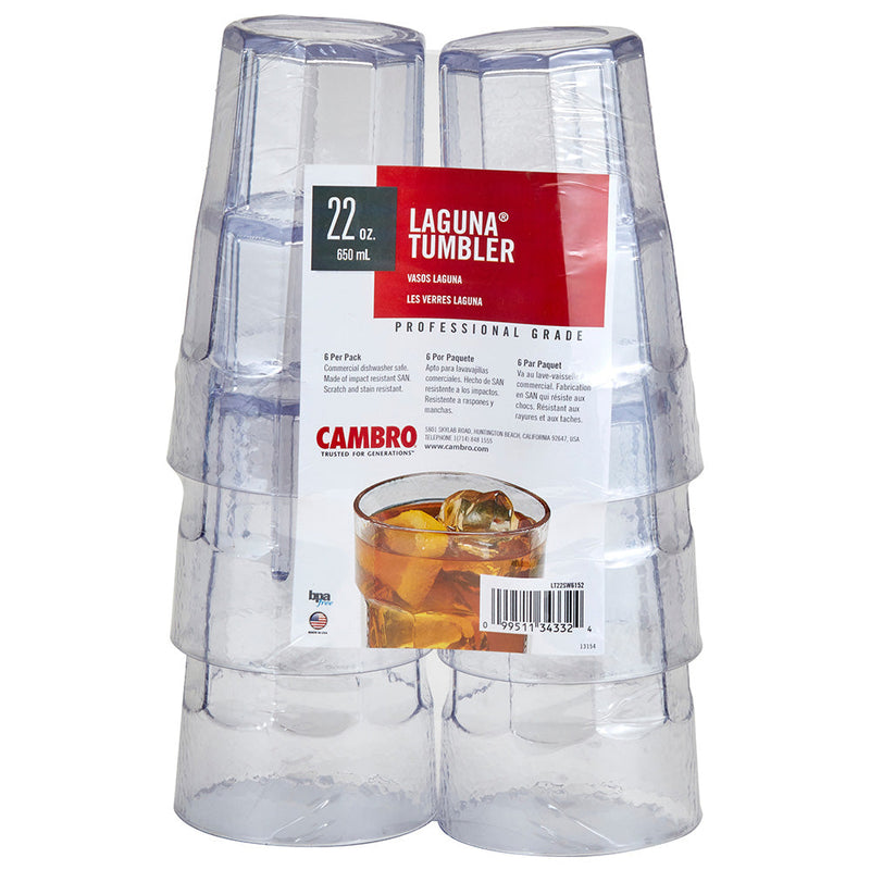 Cambro LT22 - 22 Oz. Tumbler - Laguna - Choose Color