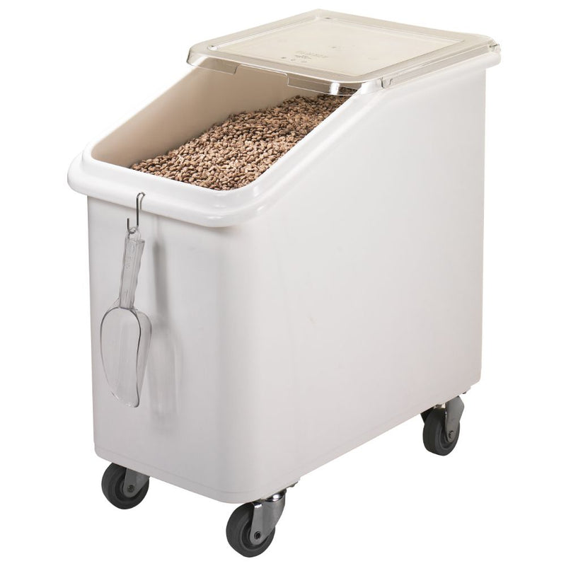 Cambro IBS27148 - 16"W Mobile Ingredient Bin - 27 Gallon Capacity - Slant Top