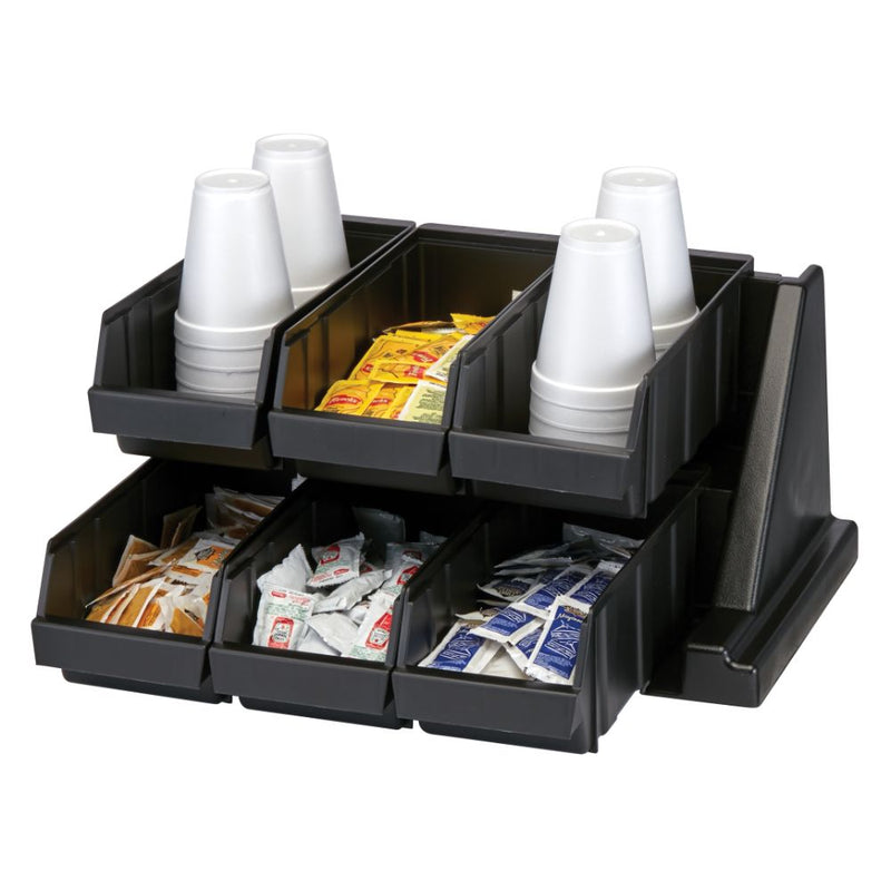 Cambro 6RS6 - 20"W Versa Organizer Rack - (6) Bins in (2) Rows - Choose Color