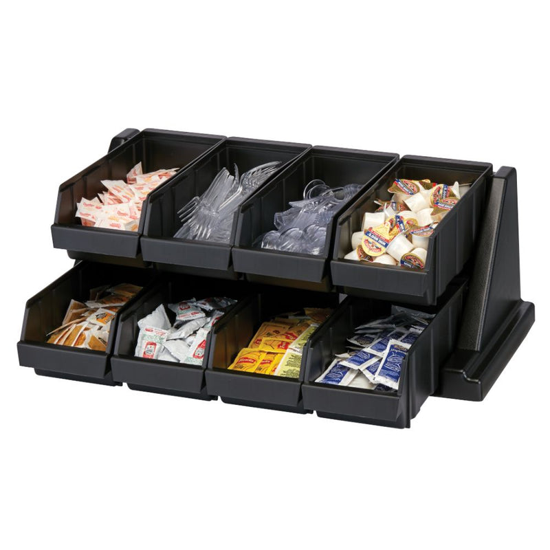 Cambro 8RS8 - 25"W Versa Organizer Rack - (8) Bins in (2) Rows - Choose Color