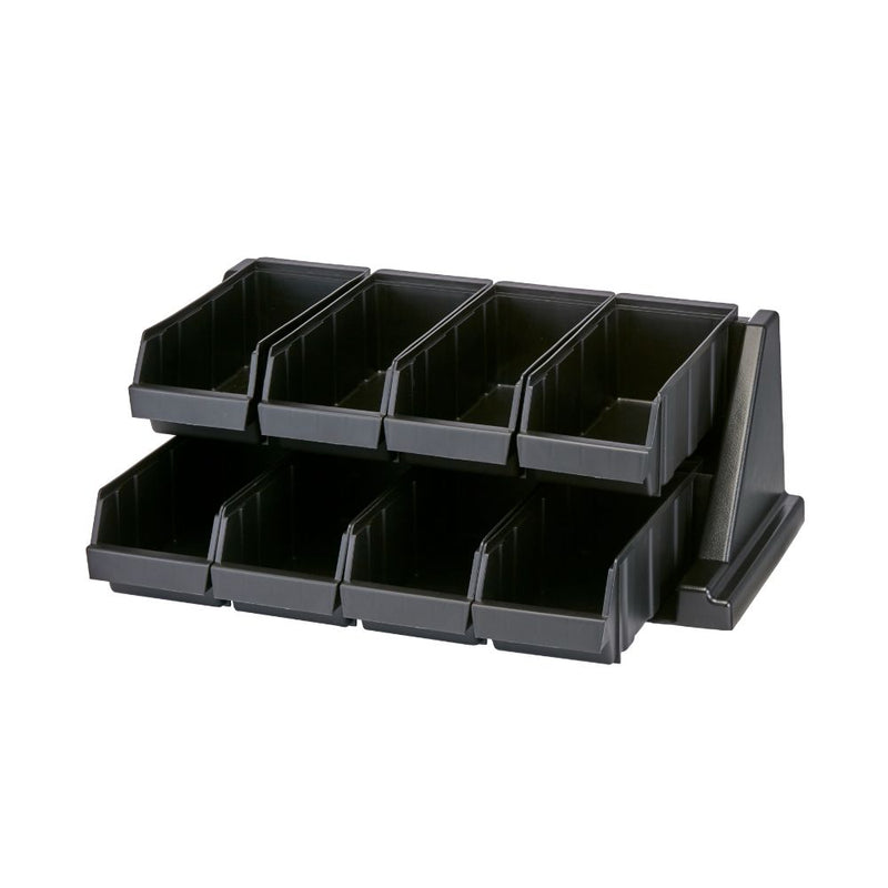 Cambro 8RS8 - 25"W Versa Organizer Rack - (8) Bins in (2) Rows - Choose Color