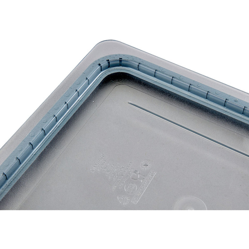 Cambro 20CWGL135 - Food Pan GripLid Seal Cover - Half-Size - Clear