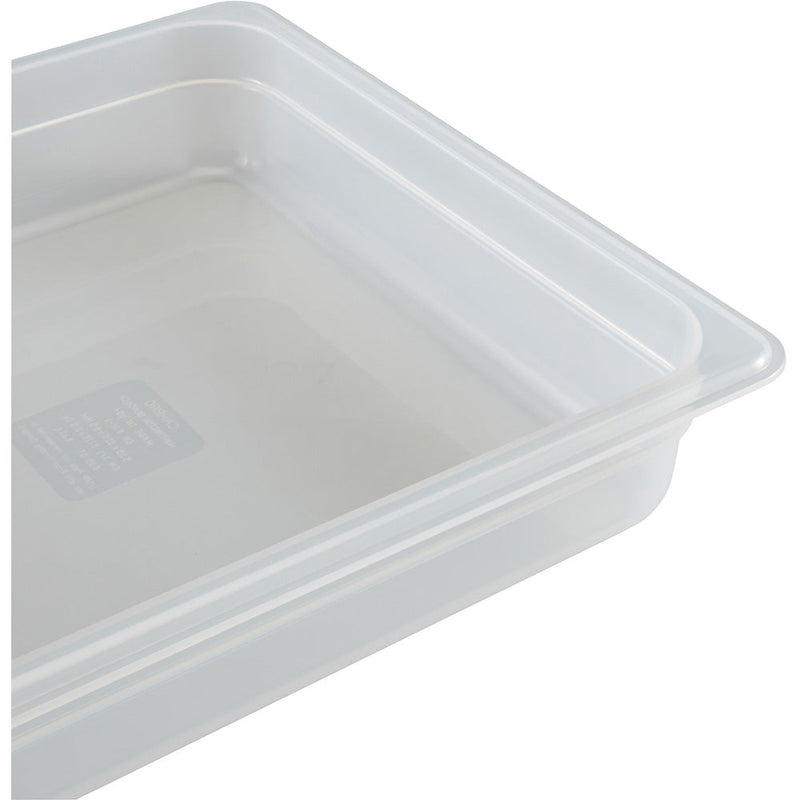 Cambro 14PP190 - Cold Food Pan - Half-Size x 4"D - Translucent