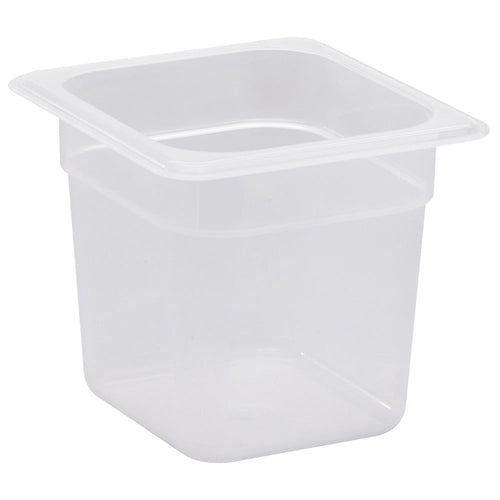 Cambro 66PP190 - Cold Food Pan - Sixth-Size x 6"D - Translucent