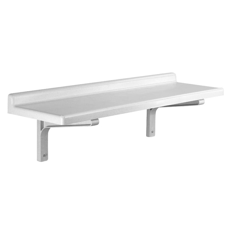 Cambro CSWS1848SK480 - Camshelving Wall Shelf - 48"W x 18"D - Speckled Gray
