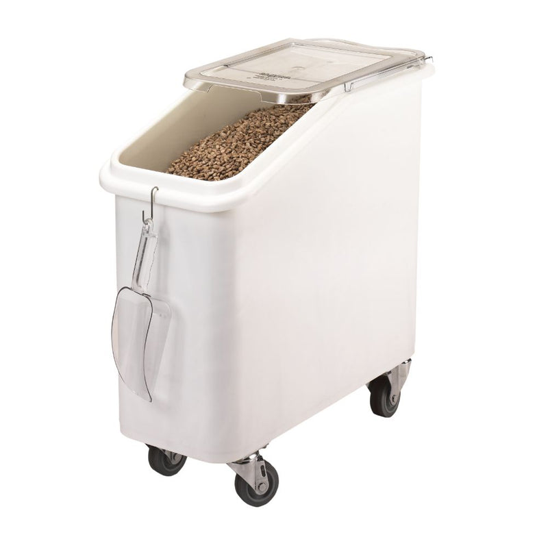 Cambro IBS20148 - 13"W Mobile Ingredient Bin - 21 Gallon Capacity - Slant Top