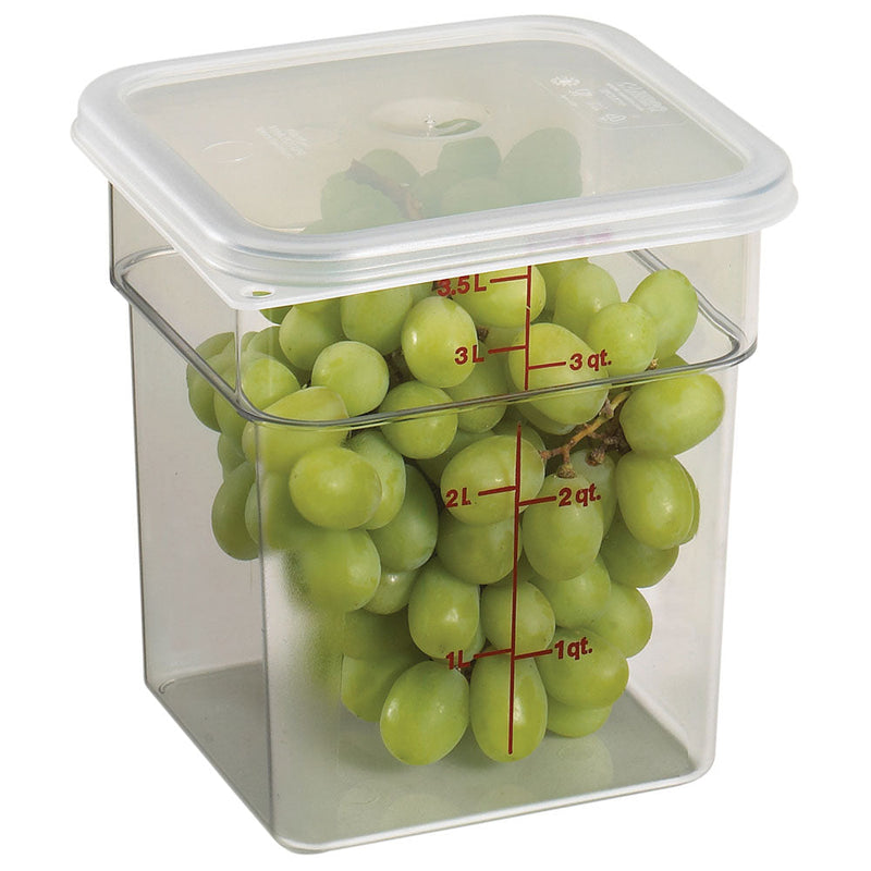 Cambro SFC2SCPP190 - Seal Cover - For 2 or 4 Qt. CamSquare Classic - Translucent