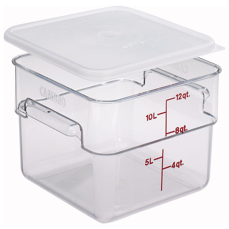Cambro SFC12SCPP190 - Seal Cover - For 12/18/22 Qt. CamSquare Classic - Translucent