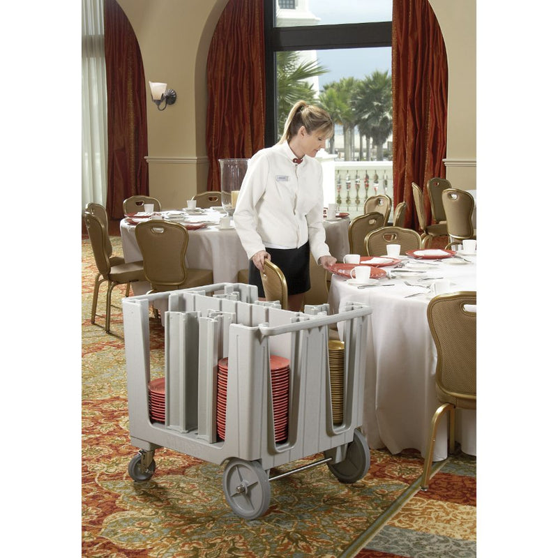 Cambro ADCS - 28"W Dish Cart - Adjustable Size - (6) Columns - Choose Color