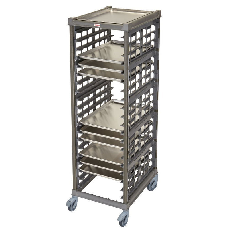 Cambro UPR1826FP20580 - Full-Size Sheet Pan Rack - (20) Pans - Composite Plastic - Brushed Graphite