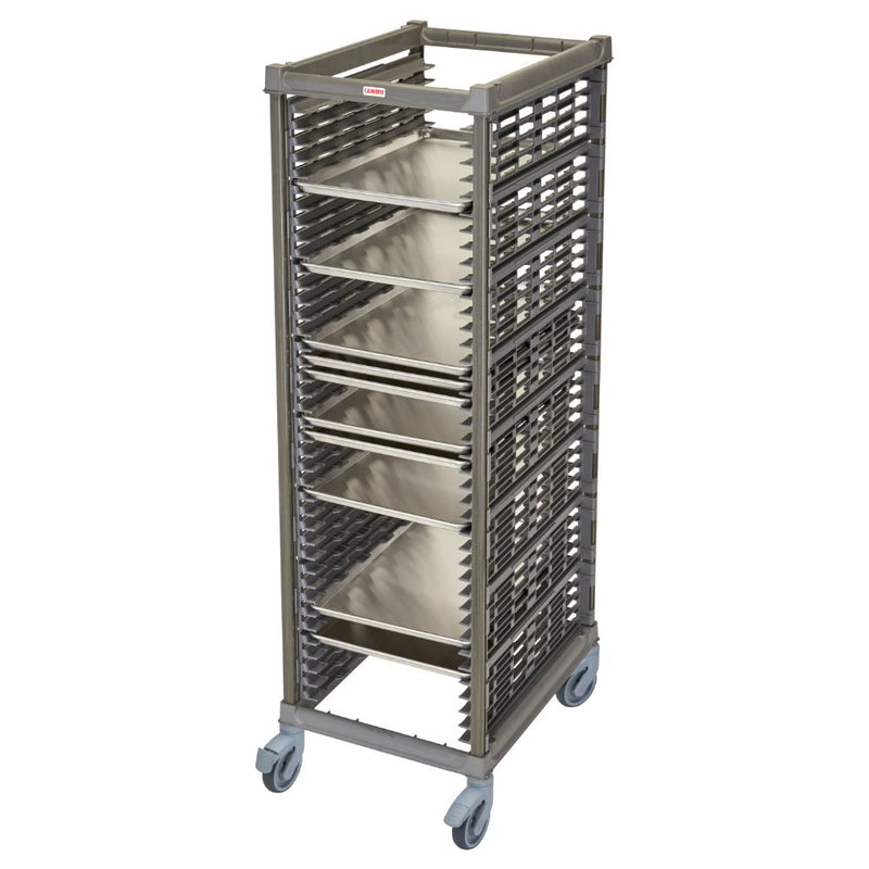 Cambro UPR1826FP40580 - Full-Size Sheet Pan Rack - (40) Pans - Composite Plastic - Brushed Graphite