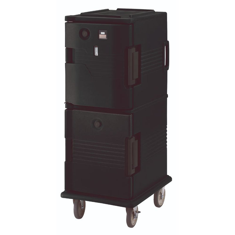 Cambro UPCHT800 - 20"W Food Pan Carrier - Front Load - 2 Compartments, (1) Heated - Choose Color